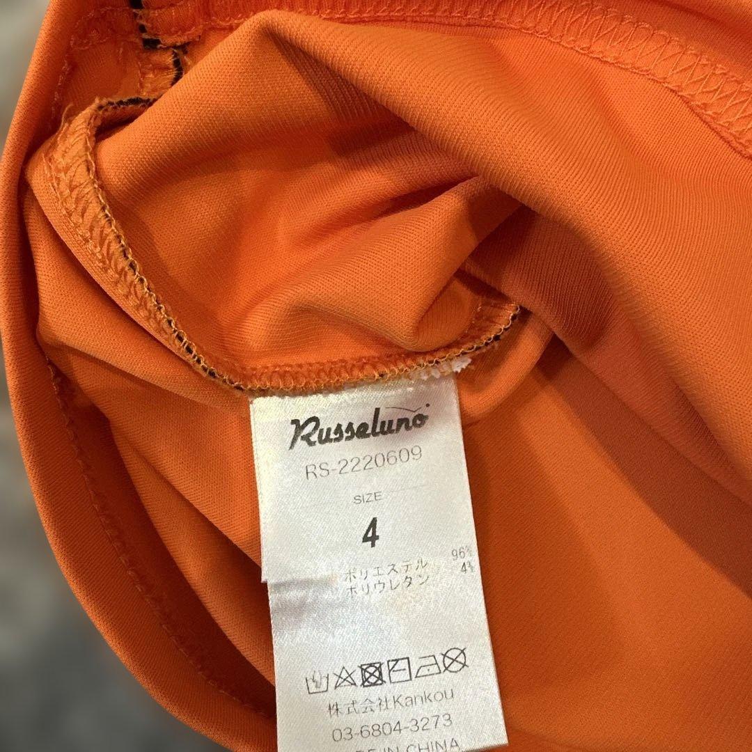Russeluno オレンジシャツ 骨格デザイン