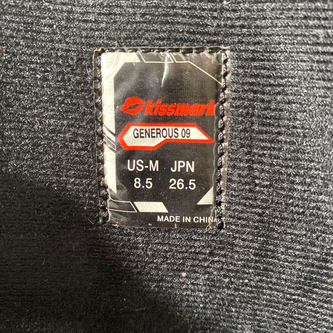 KissMark キスマーク 26.5cm スノーボード ブーツ ダイヤル式