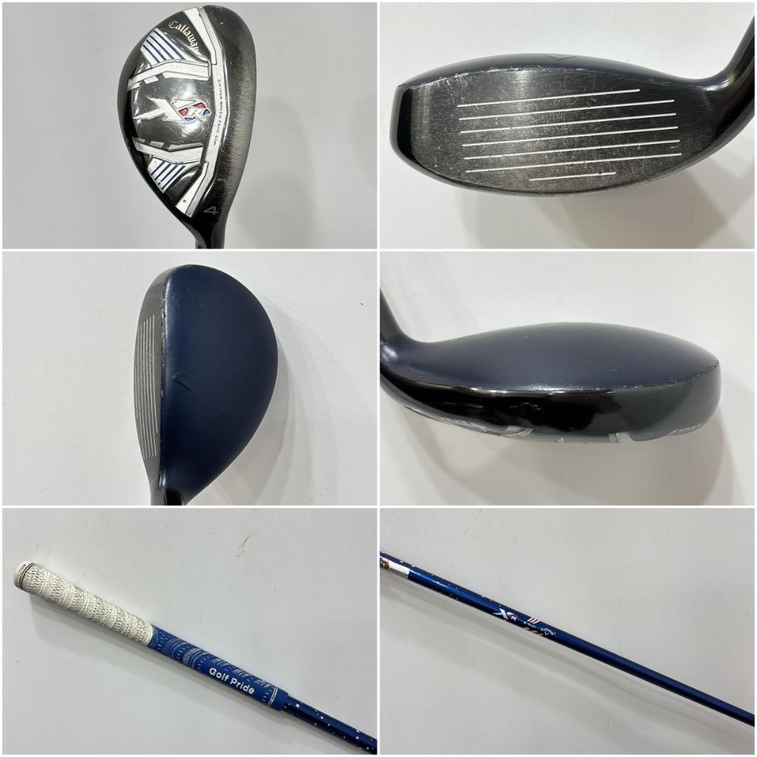 メンズ右利き初心者用　キャロウェイ　XR　ゴルフクラブセット　W-2485