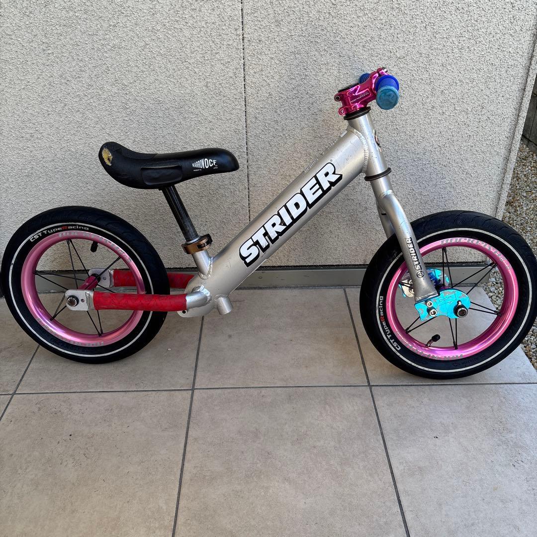 STRIDER バランスバイク 12インチ シルバー