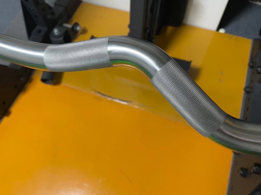 REP Fitness ラッカブルEZカールバー EZバー ステンレススチール