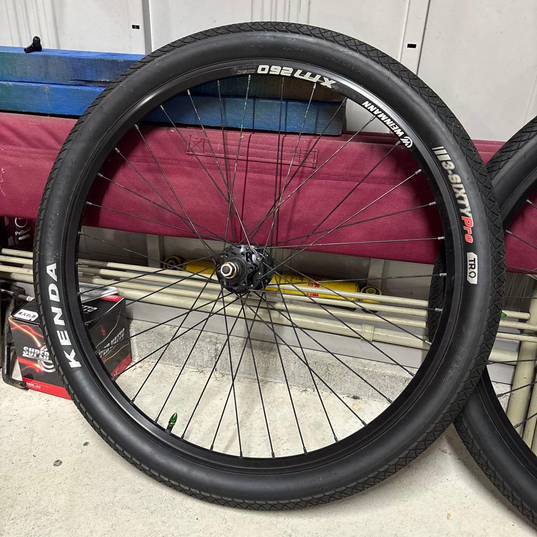 mtb 26インチホイールタイヤセット