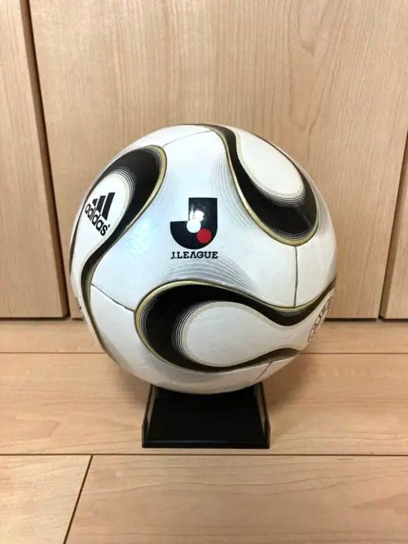 Jリーグ　白黒 チームガイスト 公式球　５号球　アディダス サッカーボール