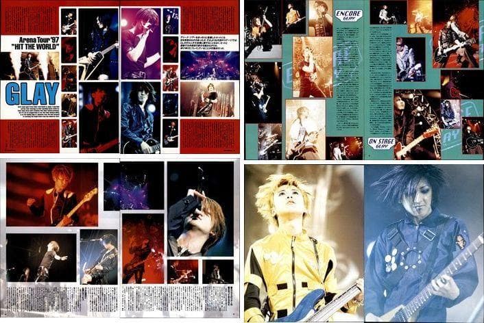GLAY 雑誌 切り抜き 520P デビュー～TERU HISASHI JIRO