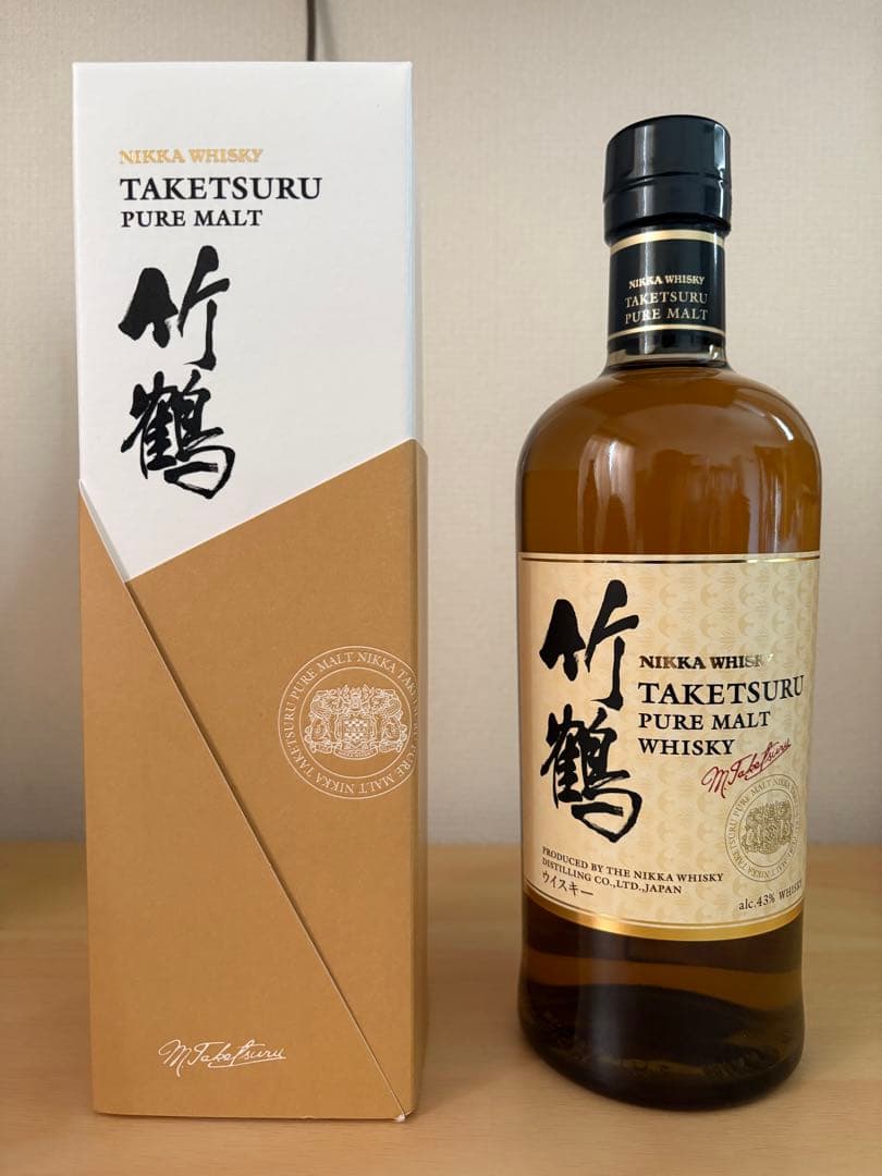 NIKKA 竹鶴ピュアモルトウイスキー 700ml 43%