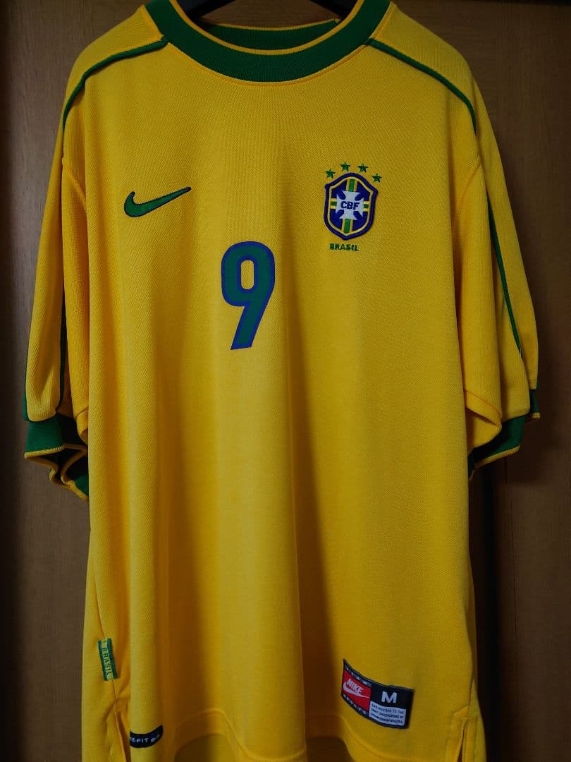 ブラジル代表 Ronaldo 9 シャツ Mサイズ