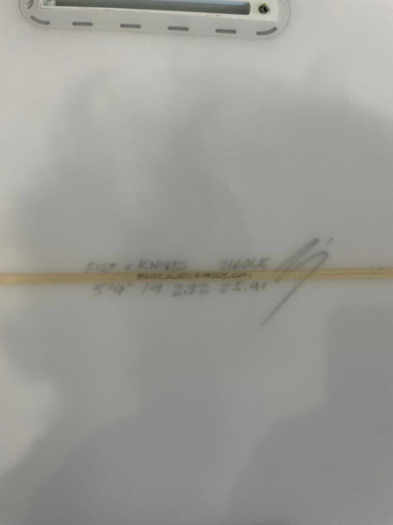 【美品中古サーフボード】 Brice surfboard fast knife