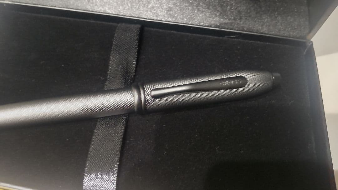 美品CROSS クロス タウンゼント NAT0042-62 ミッドナイトブラック