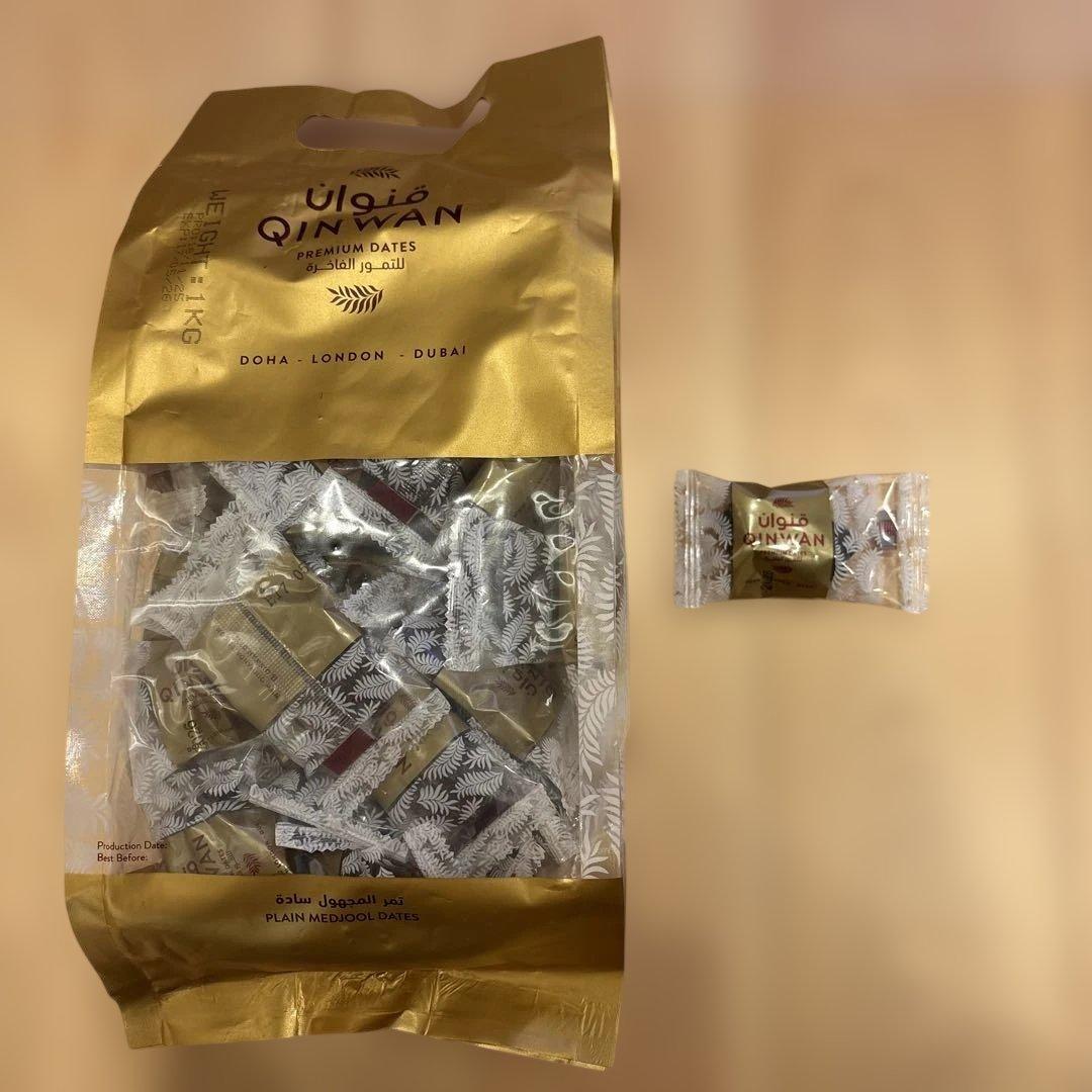 QINWAN プレミアムデーツ 1kg 袋入り　未開封