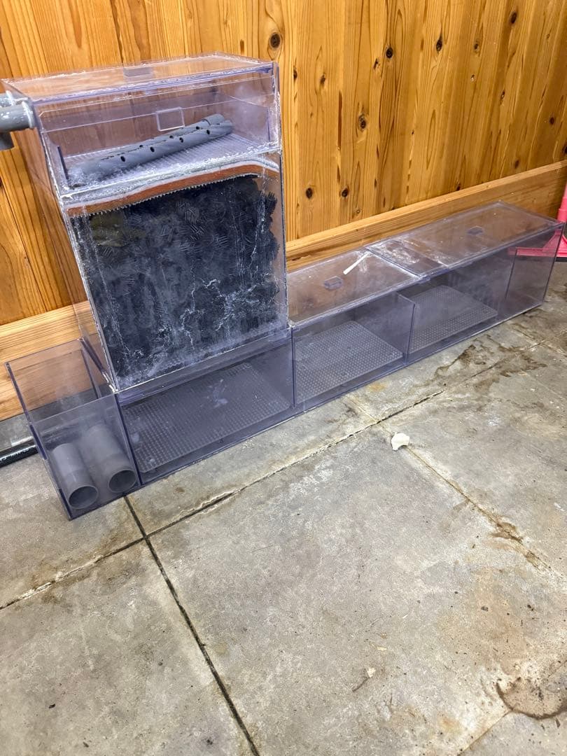 120cm 用アクリル水槽用上部フィルター