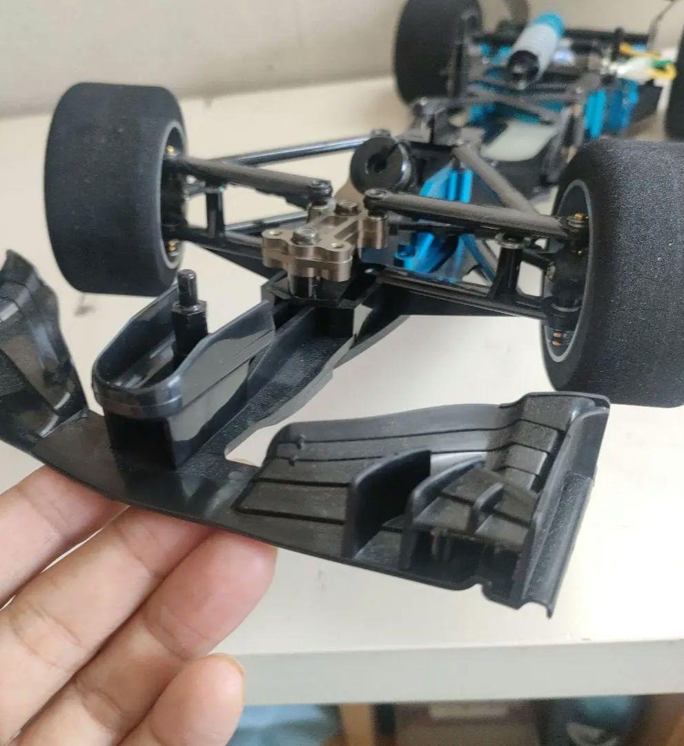 【走行少】タミヤF104シャーシ、オプション多数装備