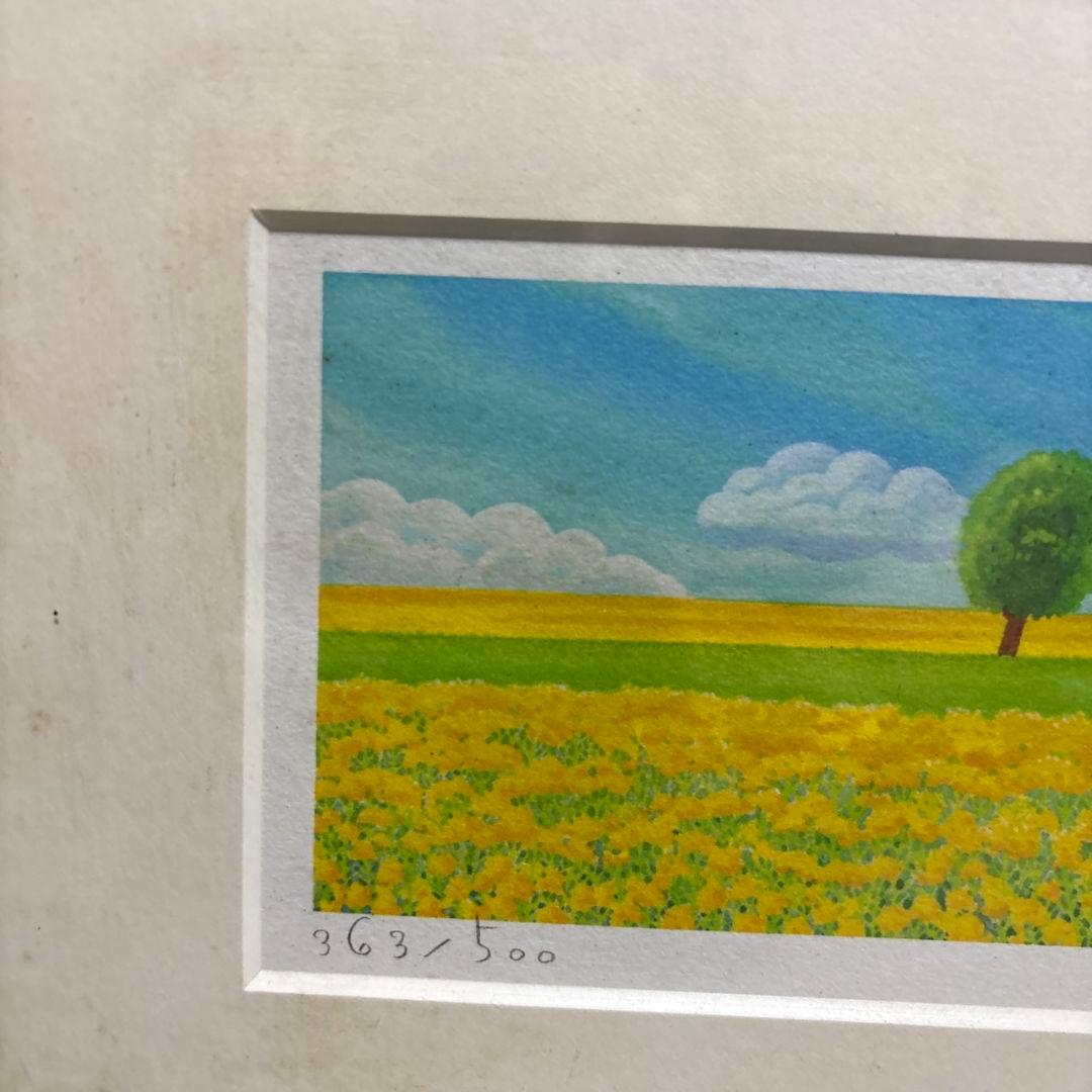 くりのきはるみ　ジクレー　額装