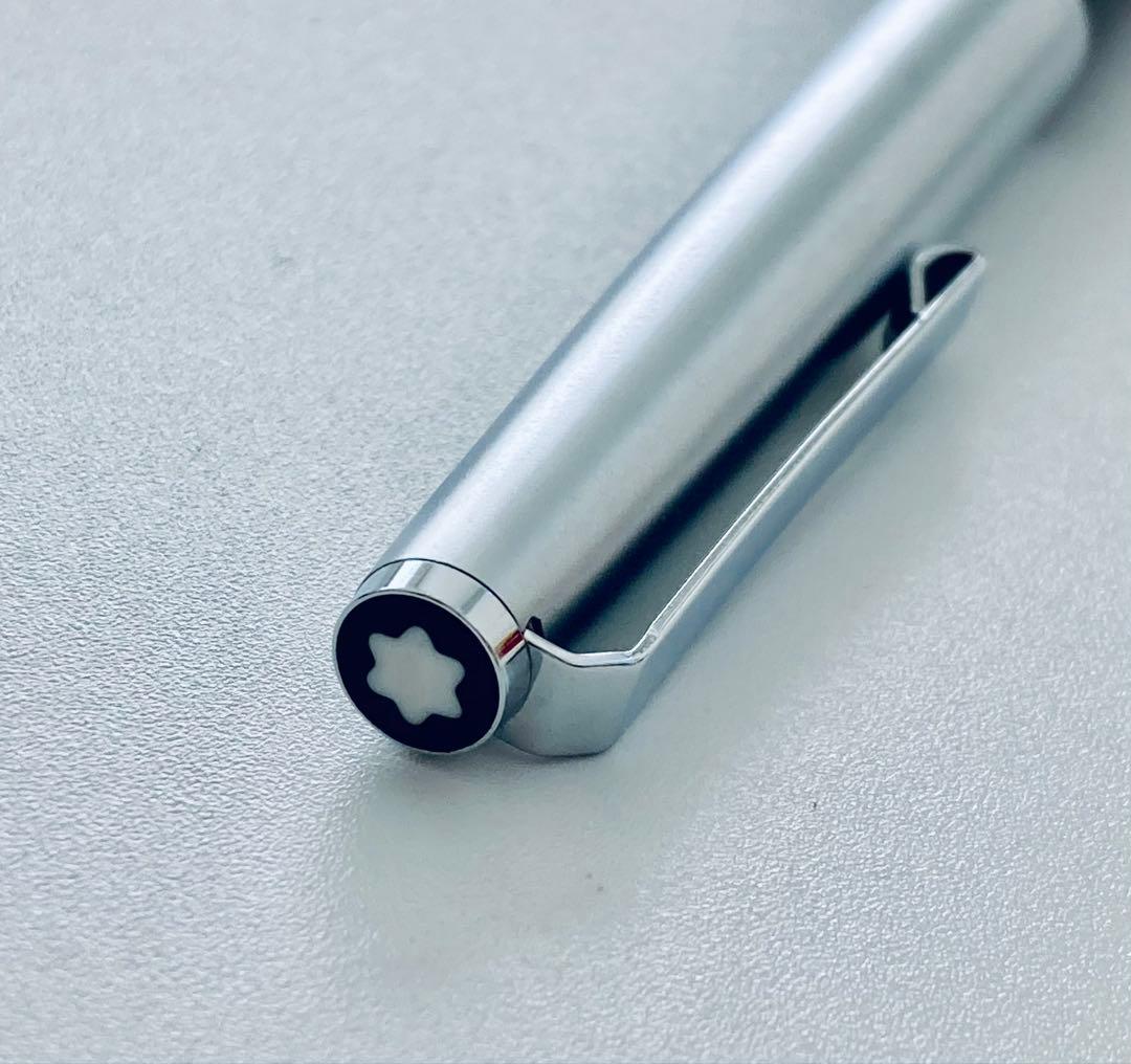 レア◆モンブラン 高級万年筆 ♯622Junior MONTBLANC シルバー