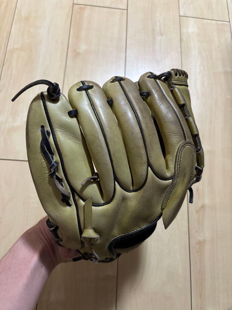 ZETT 軟式グローブ イエロー