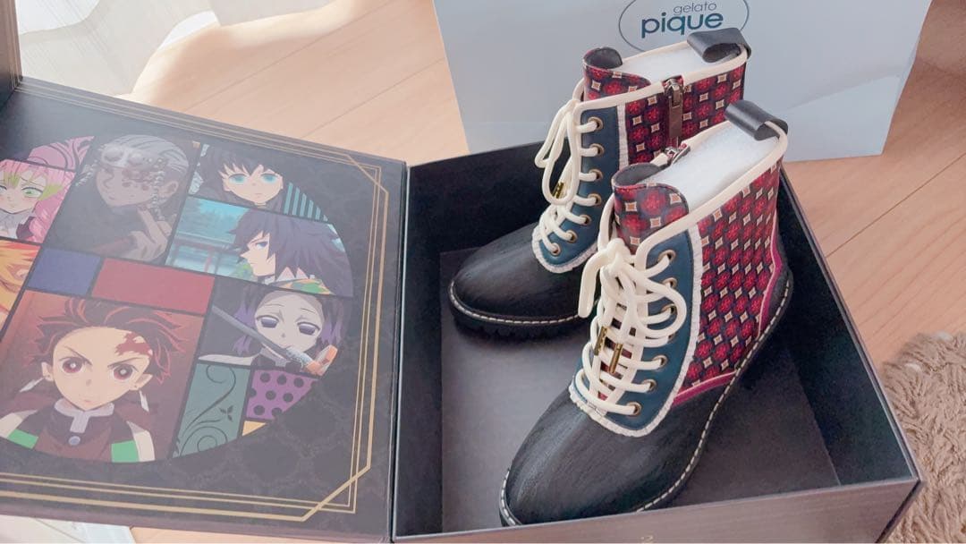 鬼滅の刃 ブーツ 靴 鬼滅コスプレ