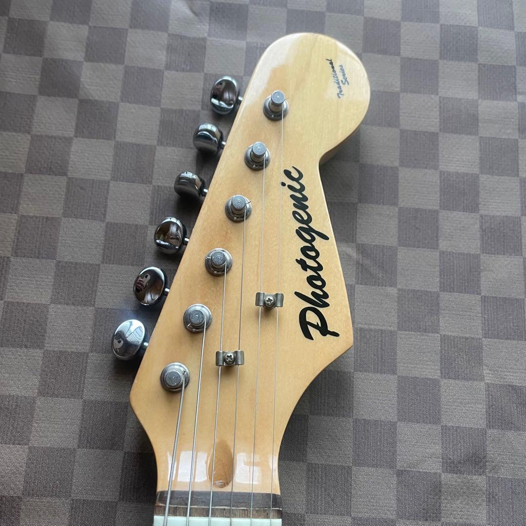 Photo Genic st ブルースケルトン　アクリルエレキギター 希少品