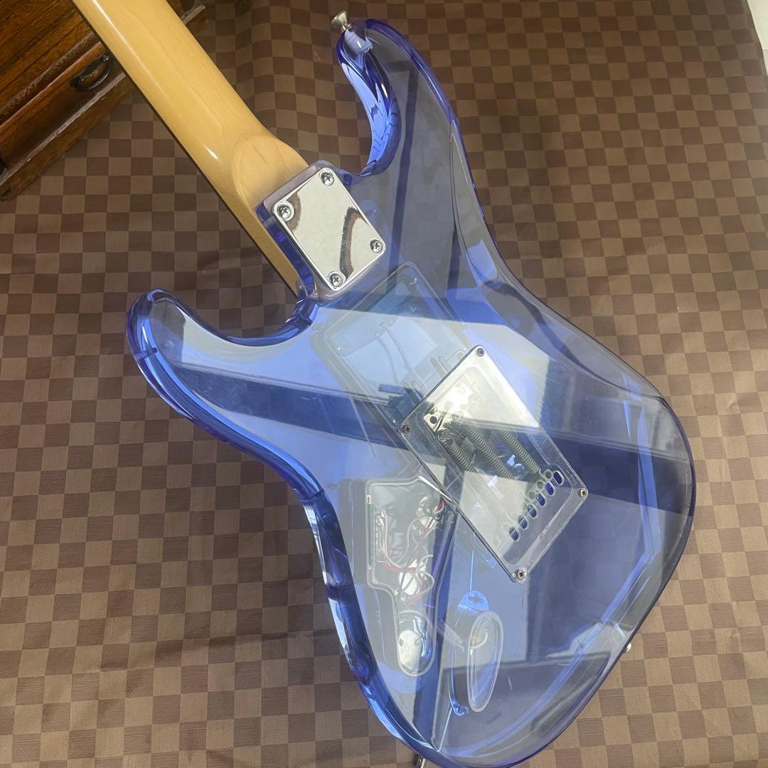 Photo Genic st ブルースケルトン　アクリルエレキギター 希少品