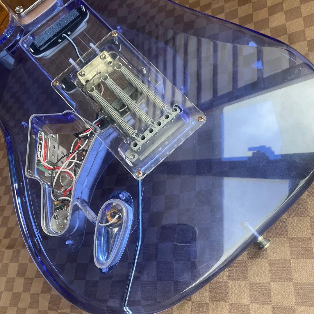 Photo Genic st ブルースケルトン　アクリルエレキギター 希少品