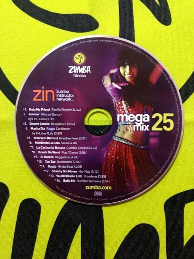 ZUMBA　ズンバ　CD　10枚セット　MEGAMIX21～MEGAMIX30