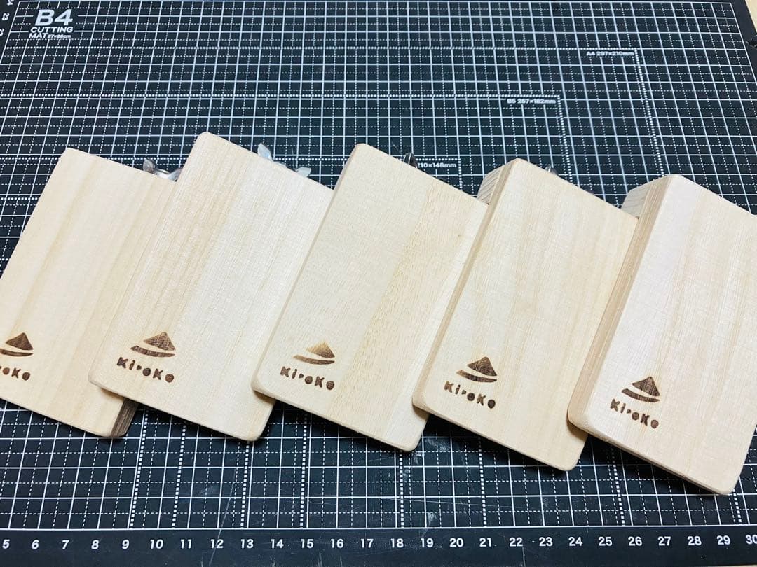 No.9060　肉厚13mm 5枚 小動物　ステップ　ステージ　踏み台