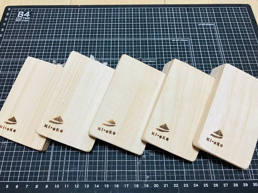 No.9060　肉厚13mm 5枚 小動物　ステップ　ステージ　踏み台