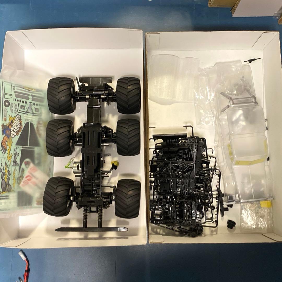 タミヤ コングヘッド 6×6 メカなし 組立済み ボディ未塗装