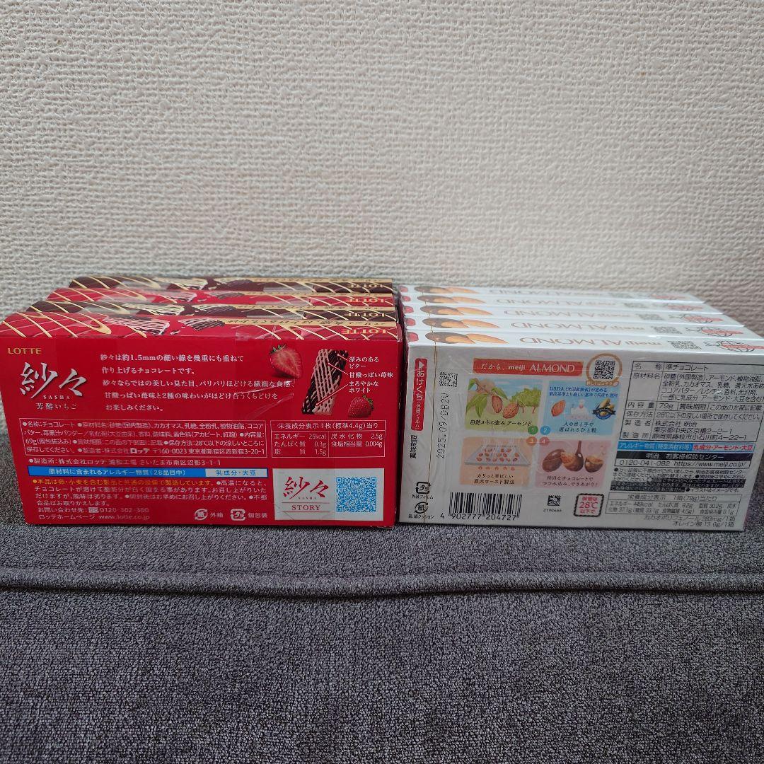 トッポ ・ポッキー・アーモンドチョコレート・小枝・他　チョコレート詰め合わせ　①