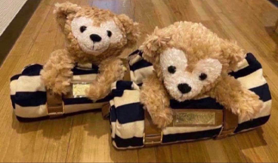ディズニーシー ダッフィー ぬいぐるみ ブランケット　2個セット