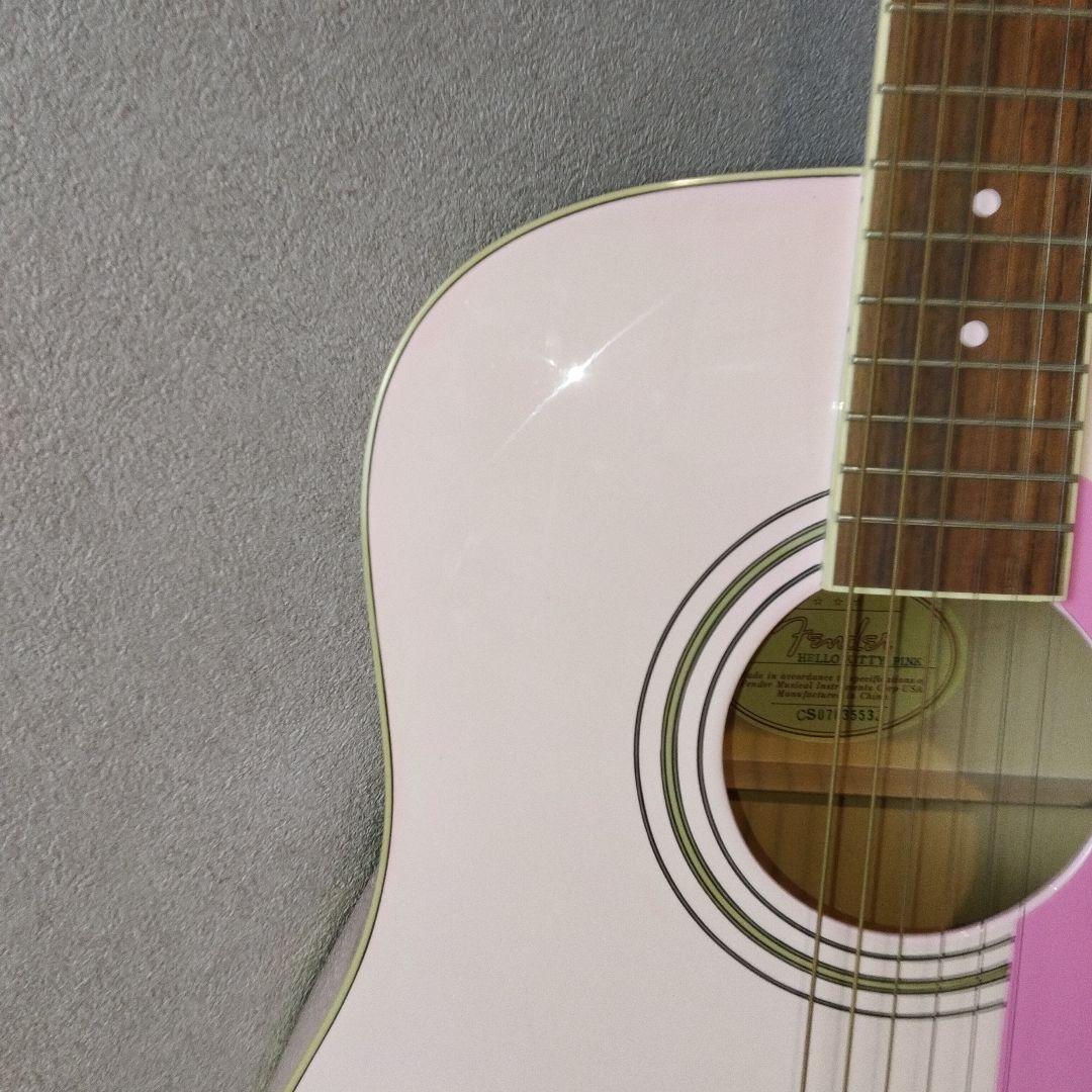HELLO KITTY キティ Fender フェンダーコラボ アコギ 廃盤