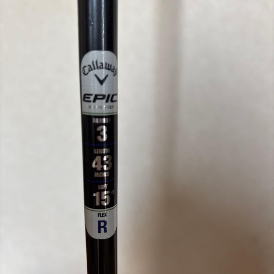 Callaway EPIC SPEED フェアウェイウッド 3W