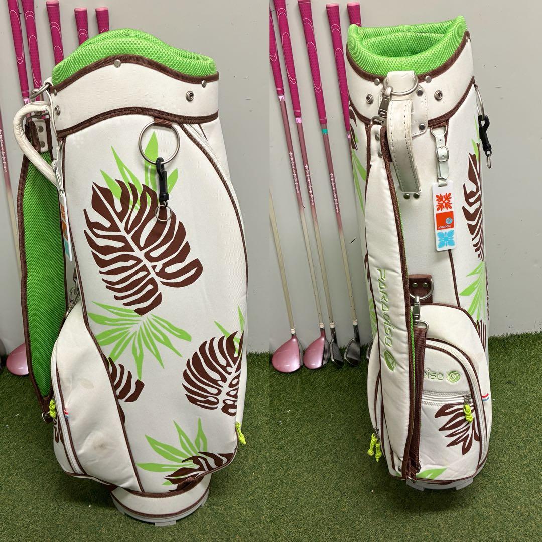 レディースゴルフクラブセット【PARADISO】【GOLDEN BEAR】★