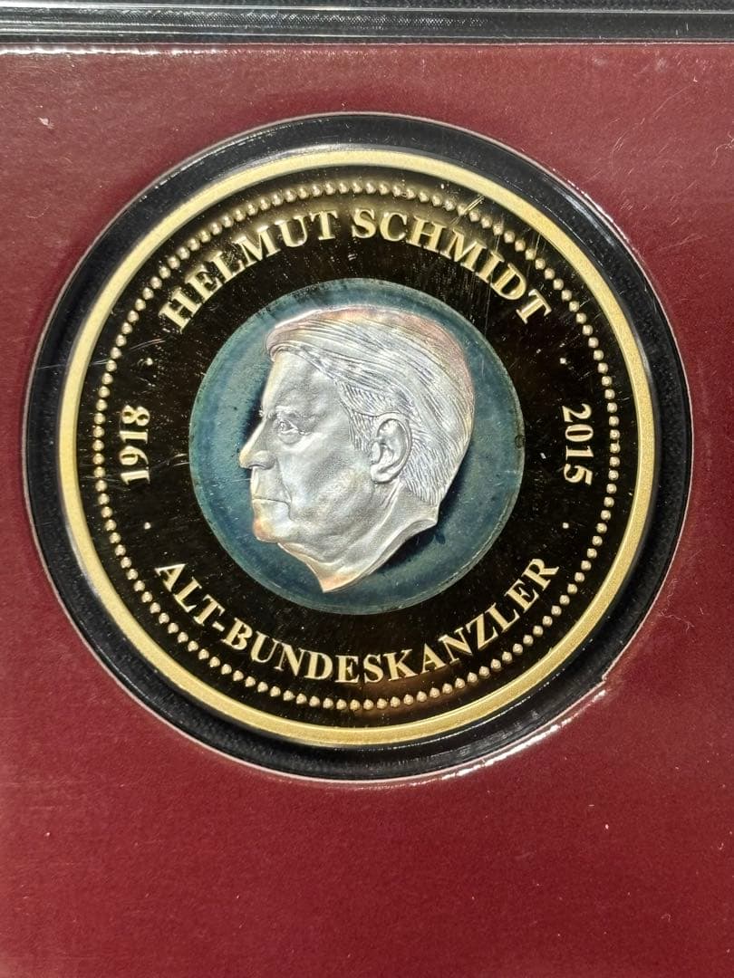 【純銀】ドイツ東西統合記念 プルーフ銀貨13.5g！Fine silver999