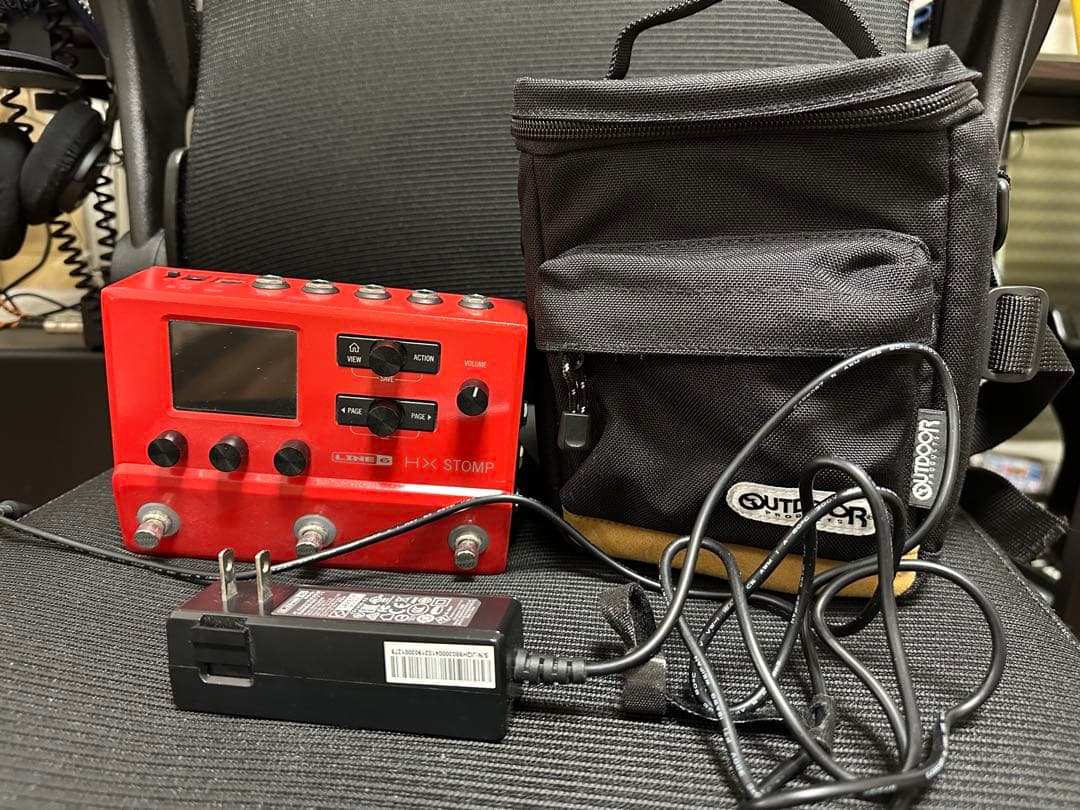LINE6 HX Stomp 赤カラー