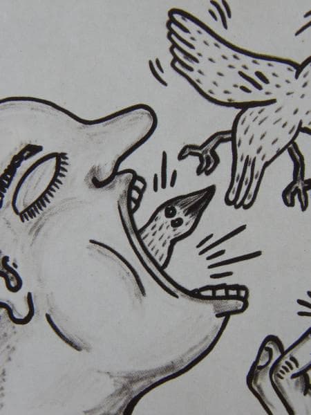 Keith Haring、No.158、希少画集画、新品額装付、状態良好