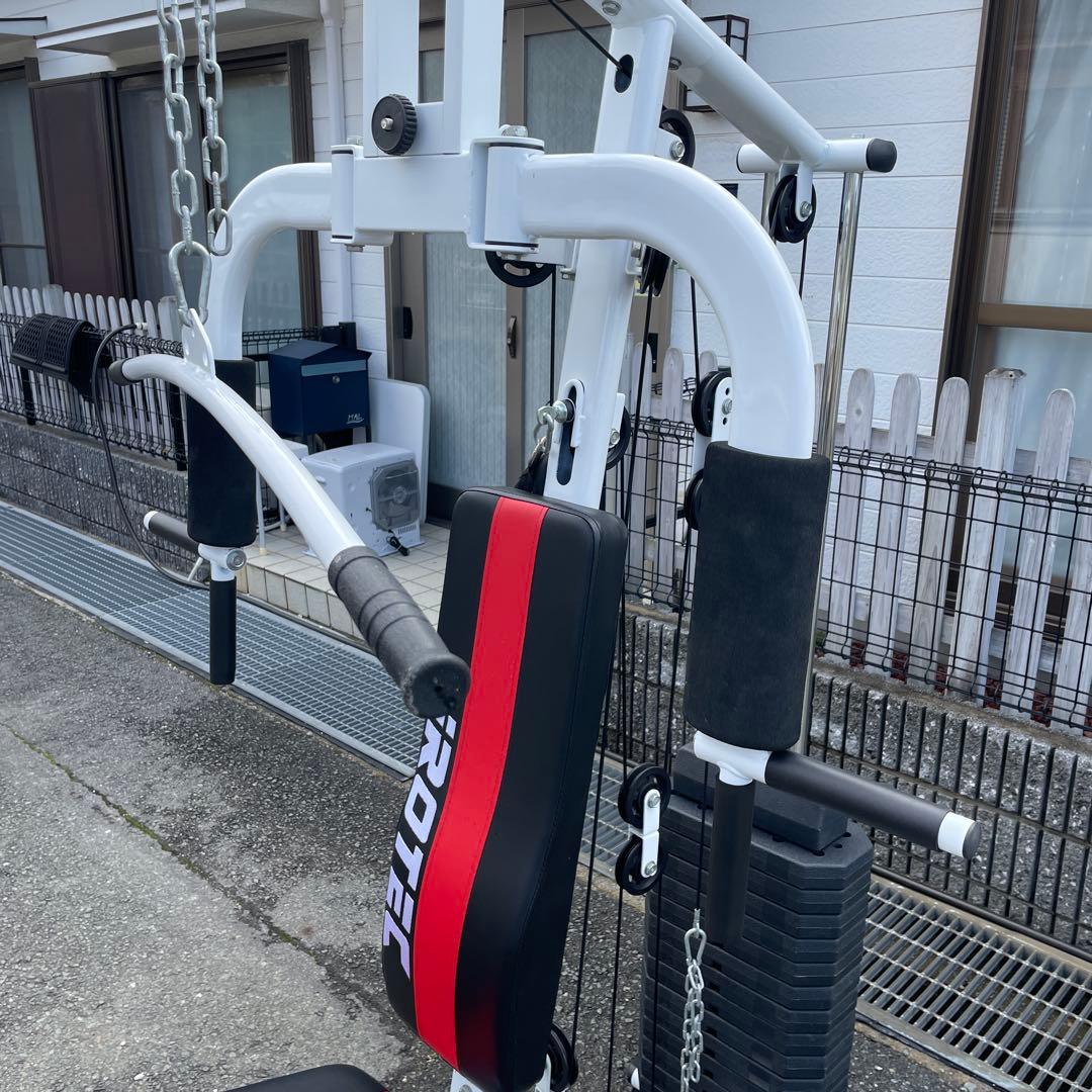 iROTECマルチホームジム150V2ウエイトMAX150ポンド引取近県配送限定