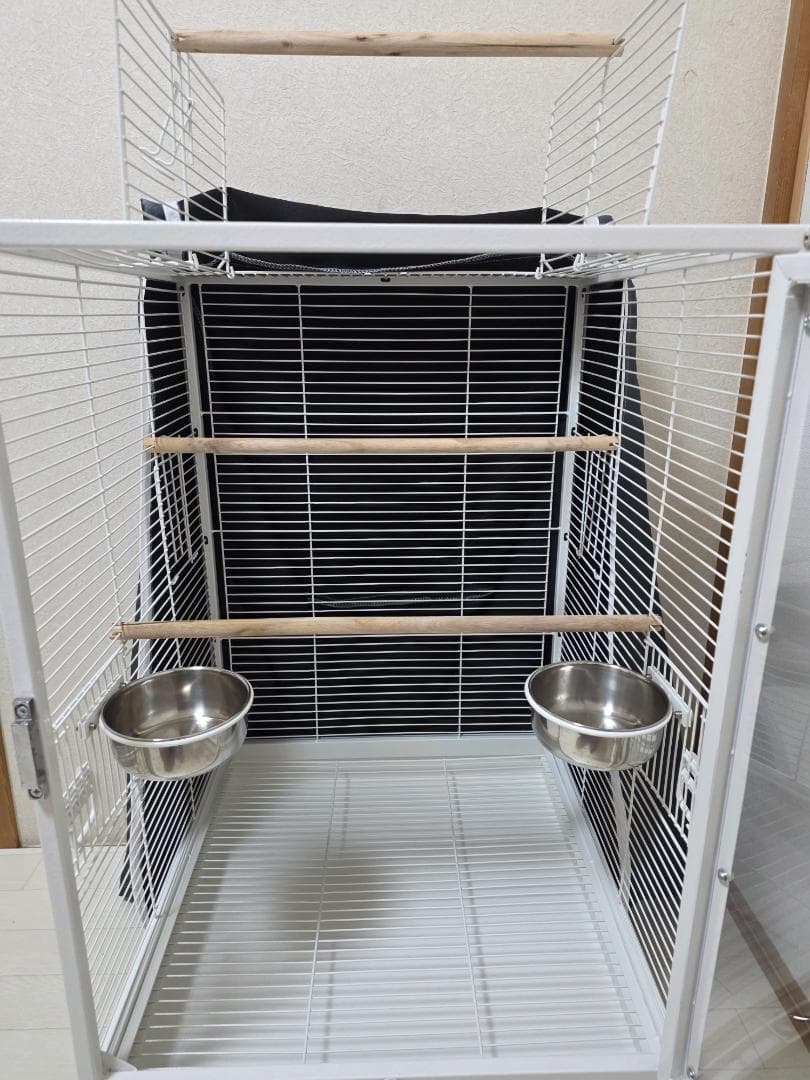 Puhang 鳥かご 鳥ケージ（専用カバー、温湿度計セット）
