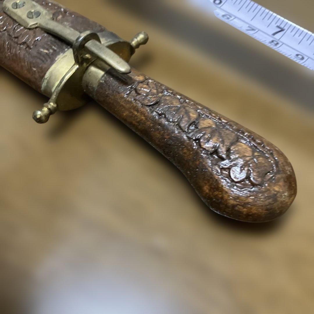値下げ！彫刻木製ナイフ
