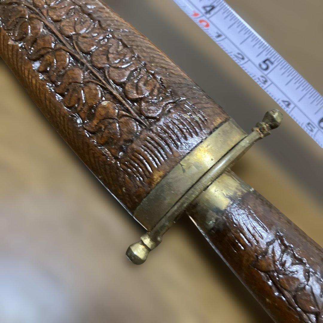 値下げ！彫刻木製ナイフ