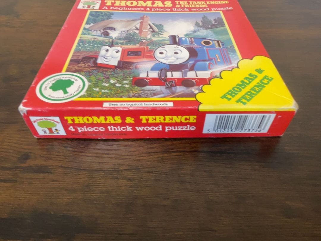希少品　機関車トーマス　ビンテージ　ジグソーパズル　シール3枚　海外版