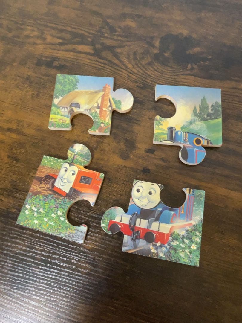 希少品　機関車トーマス　ビンテージ　ジグソーパズル　シール3枚　海外版