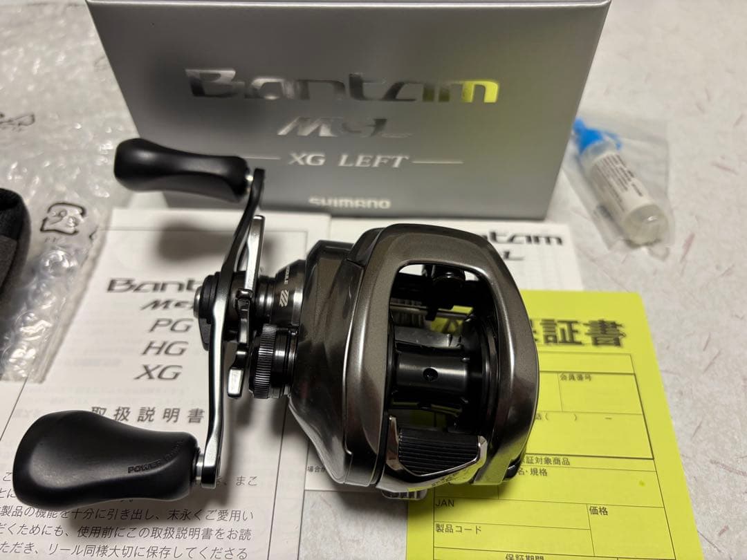 シマノ　18バンタム MGL XG LEFT 美品