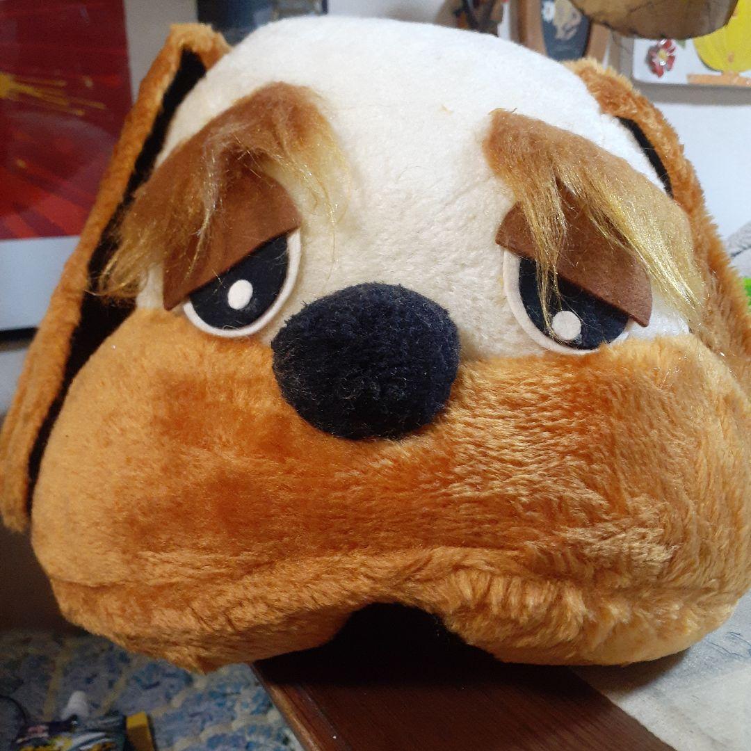 ビンテージ　昭和レトロ　70s 当時物　日本製　特大　いぬぬいぐるみ　宇山あゆみ