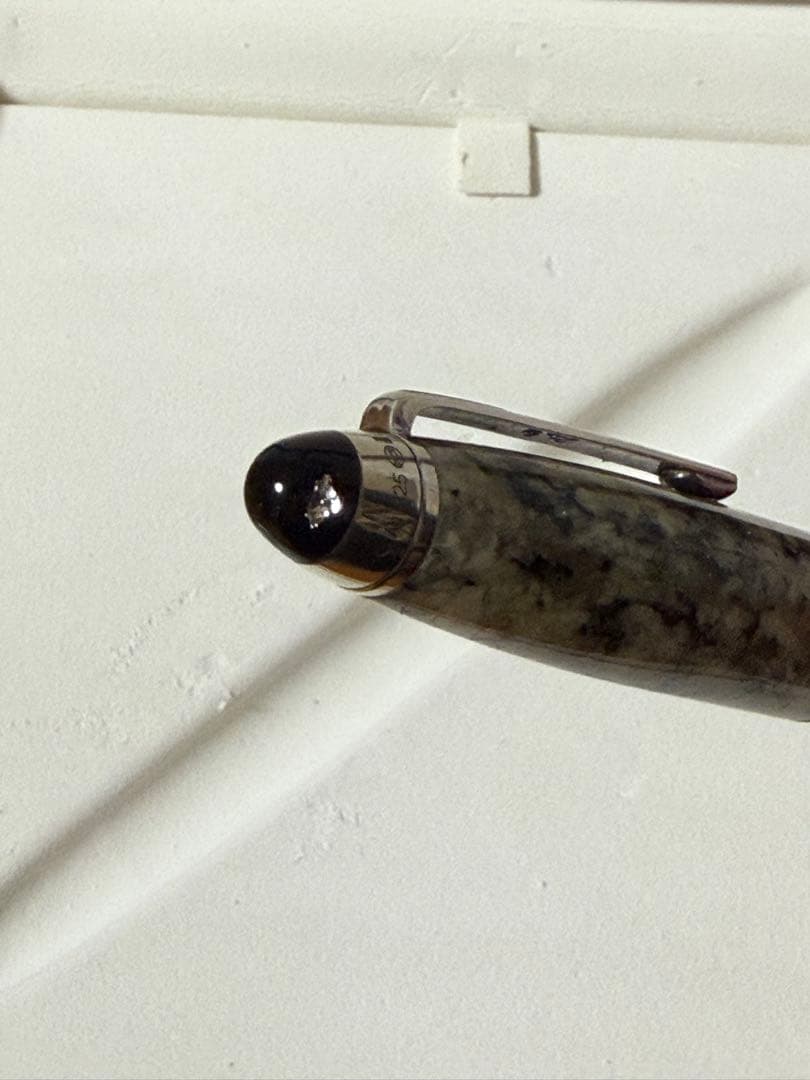 モンブラン 万年筆 100周年記念 マイスターシュテュック グラナイト中古品 F