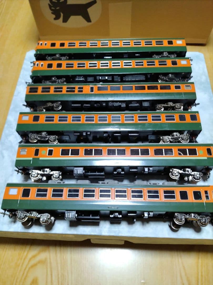 カツミ　HOゲージ　165系直流急行形電車6両　ブラスモデル