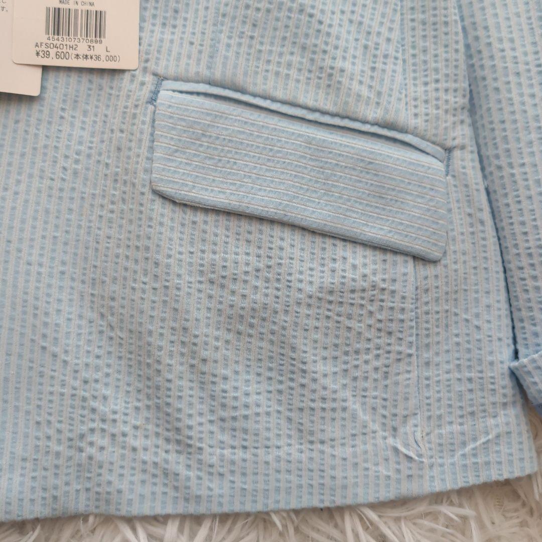 新品タグ付 現行 and per se テーラードジャケット ゴルフ L