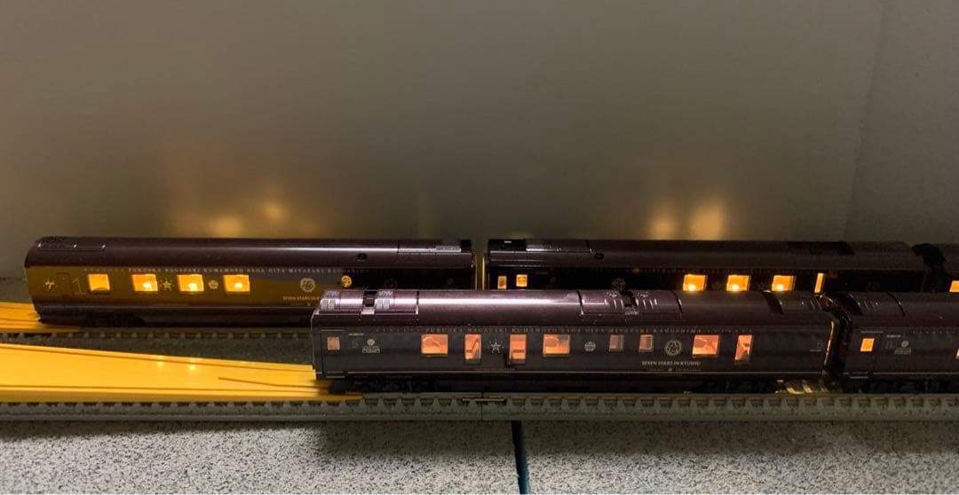 Nゲージ　KATO クルーズトレイン ななつ星 in 九州