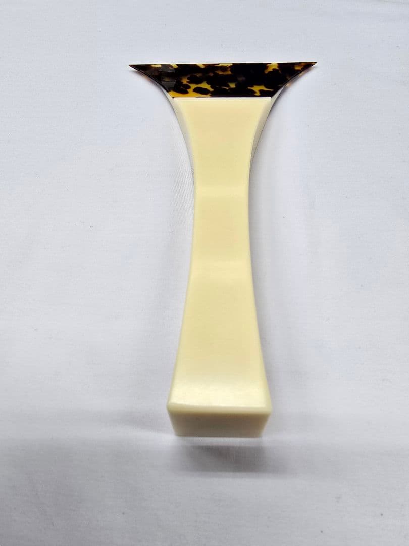 未使用　地唄三味線　一富士の津山本鼈甲撥　75号