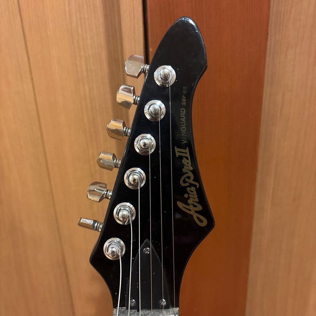 Aria Pro II Vanguard 353 トレモロアーム付 新品弦張替済