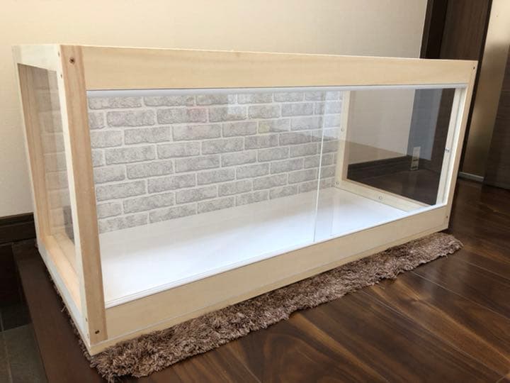 新品　木製ケージ　ハリネズミ　ハムスター　引出しタイプ　小動物　爬虫類　両生類