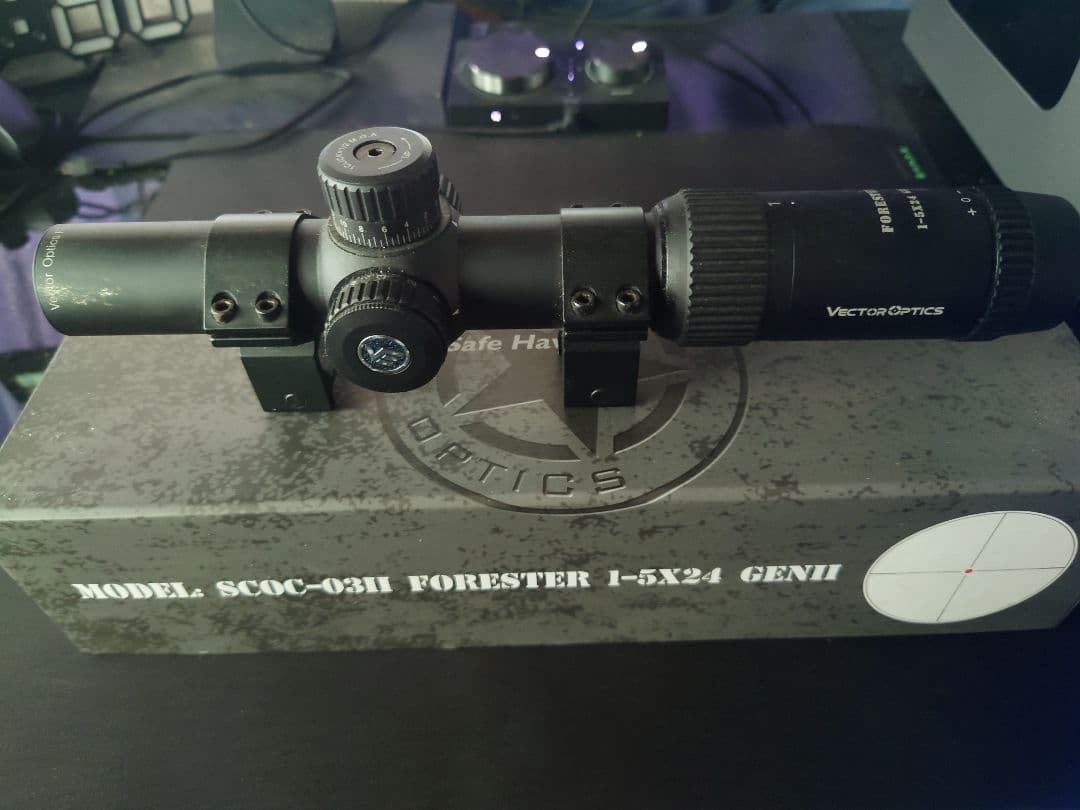 トイガン VECTOR OPTICS SC04C-0211 FORESTER 1-5X24